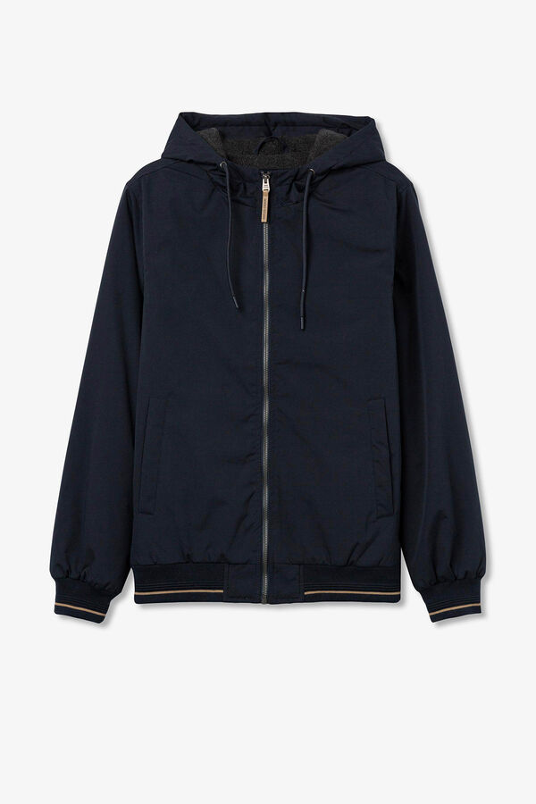 Tiffosi Chaqueta con Capucha azul