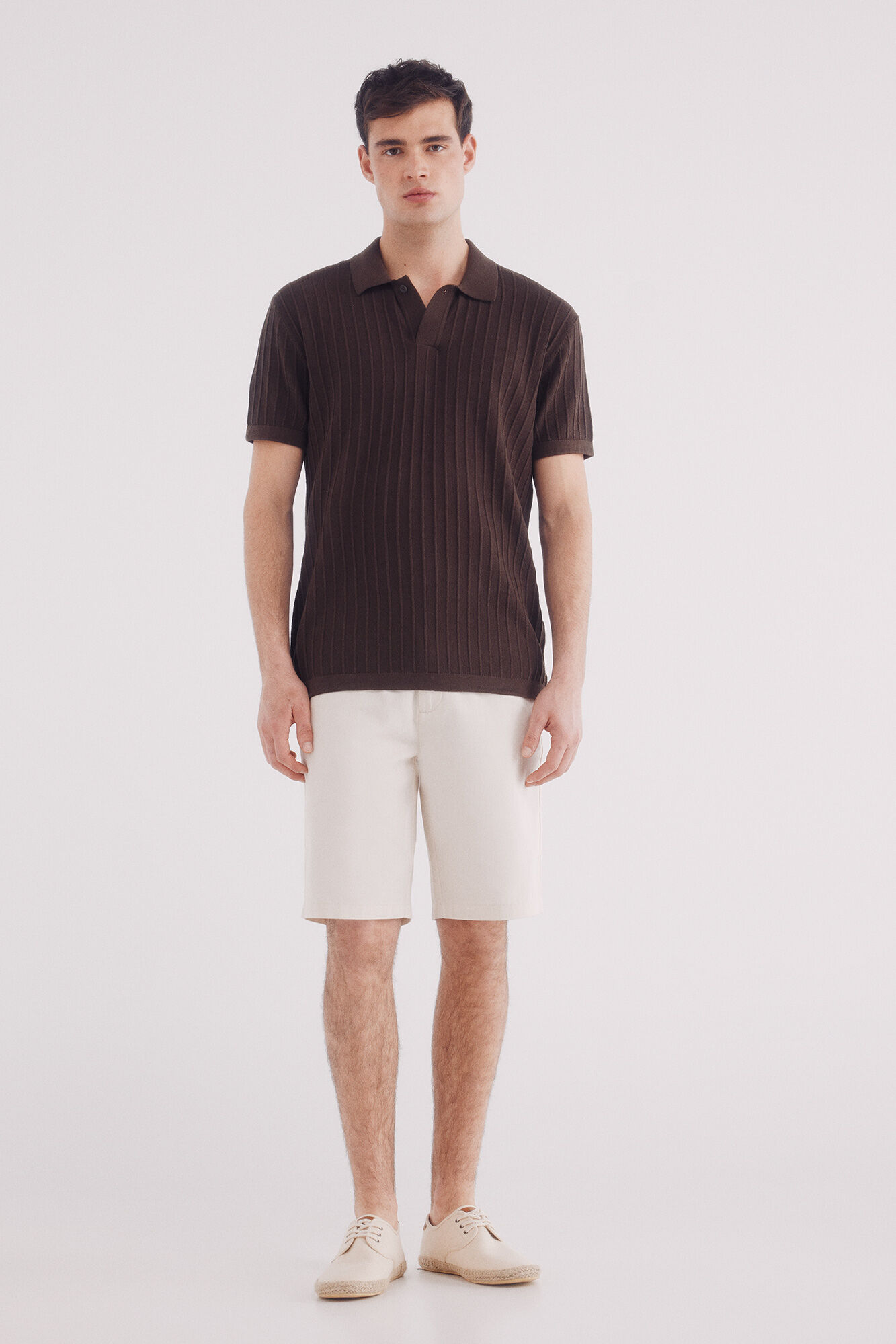 Springfield Bermuda espiga algod&oacute;n slim fit