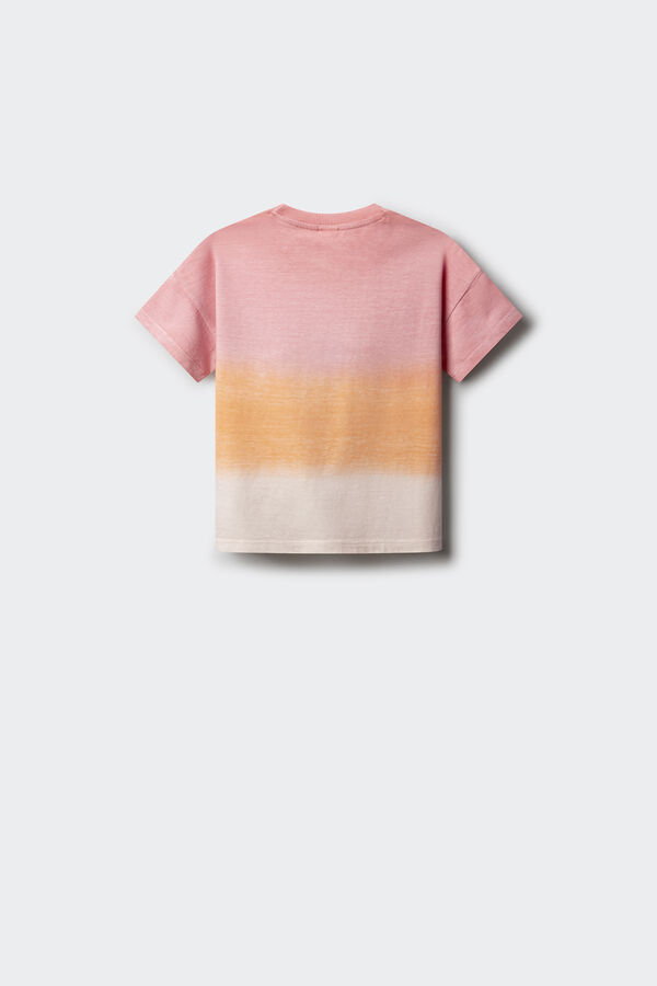 Springfield Kids Camiseta dip dye niña naranja