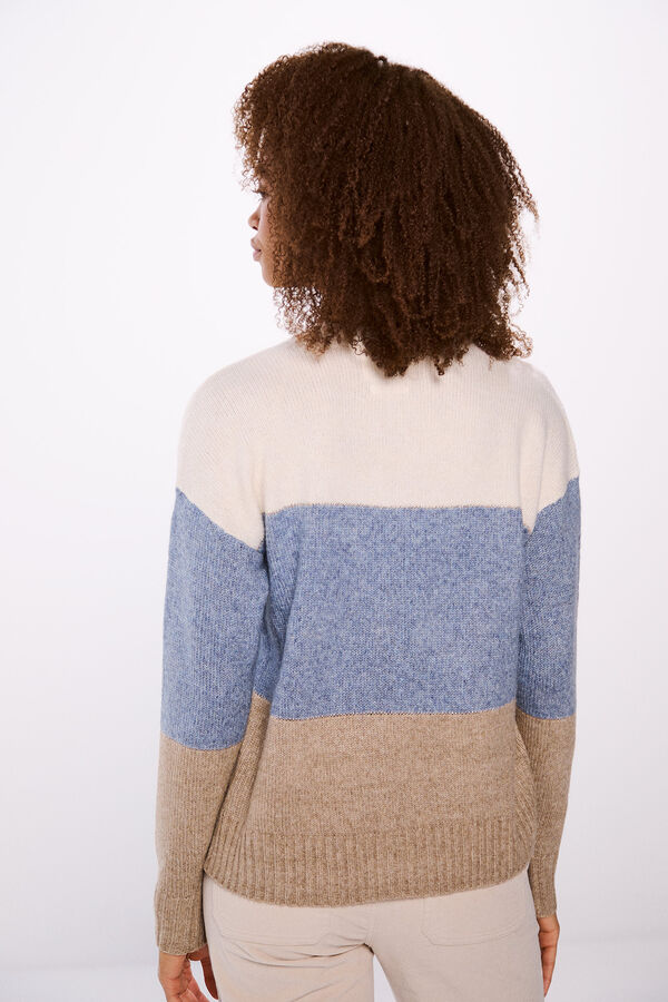 Springfield Jersey color block tostado