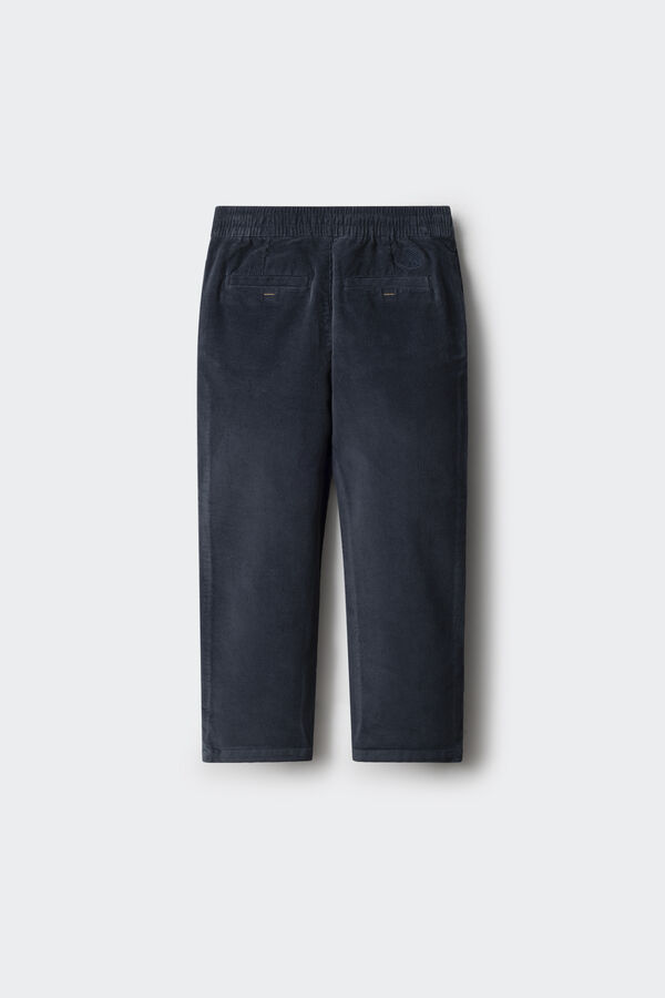 Springfield Kids Chino micropana ni&ntilde;o azul