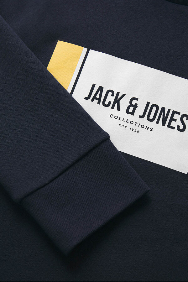 Jack & Jones PLUS Moletom Plus sweatshirt regular fit azul