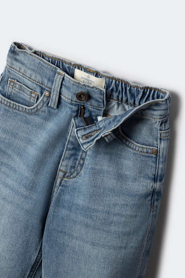 Springfield Kids Pantalon denim ligero ni&ntilde;o azul