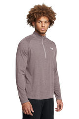 Under Armour T-shirt de manga comprida  cinzento