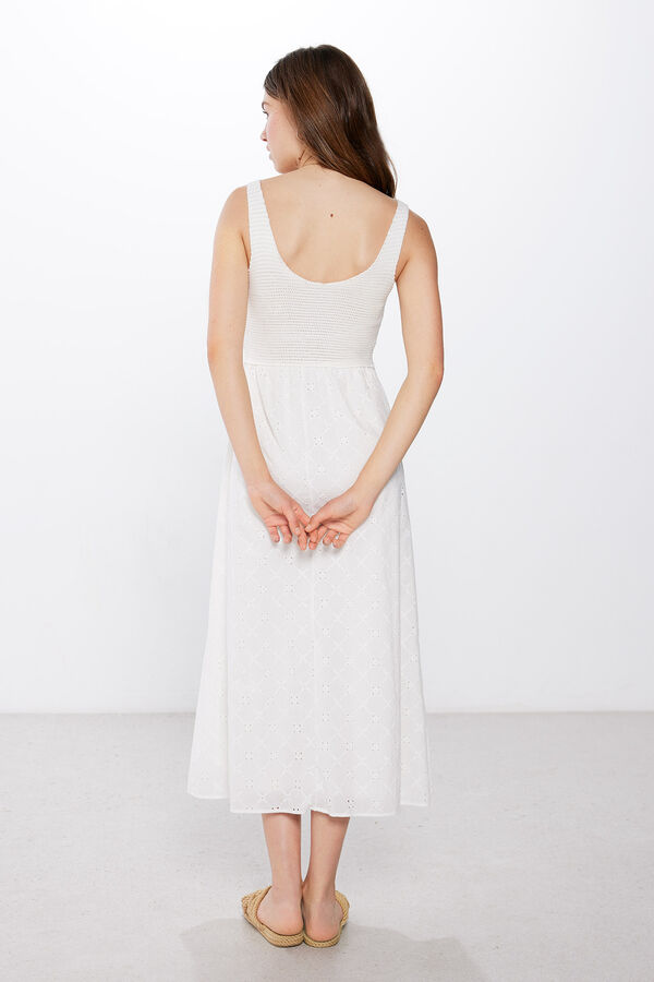 High Spirits Vestido Belle Epoque blanco