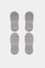 Springfield Pack 2 calcetines invisibles gris