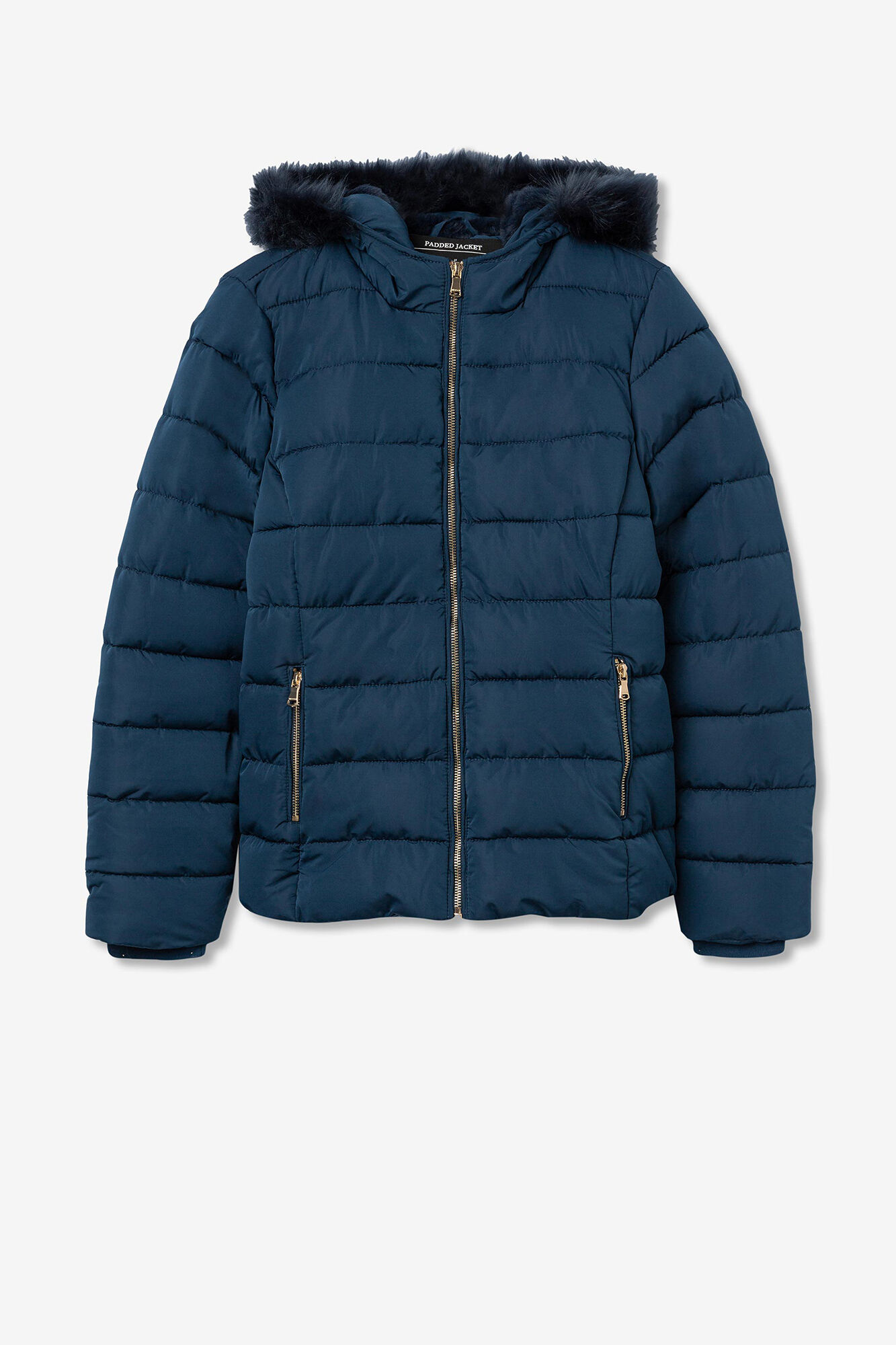 Tiffosi Chaqueta Acolchada Capucha con Pelo