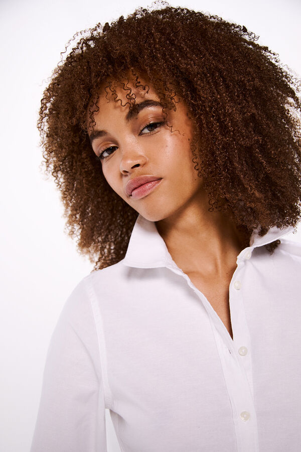 Springfield Camisa Oxford estampado