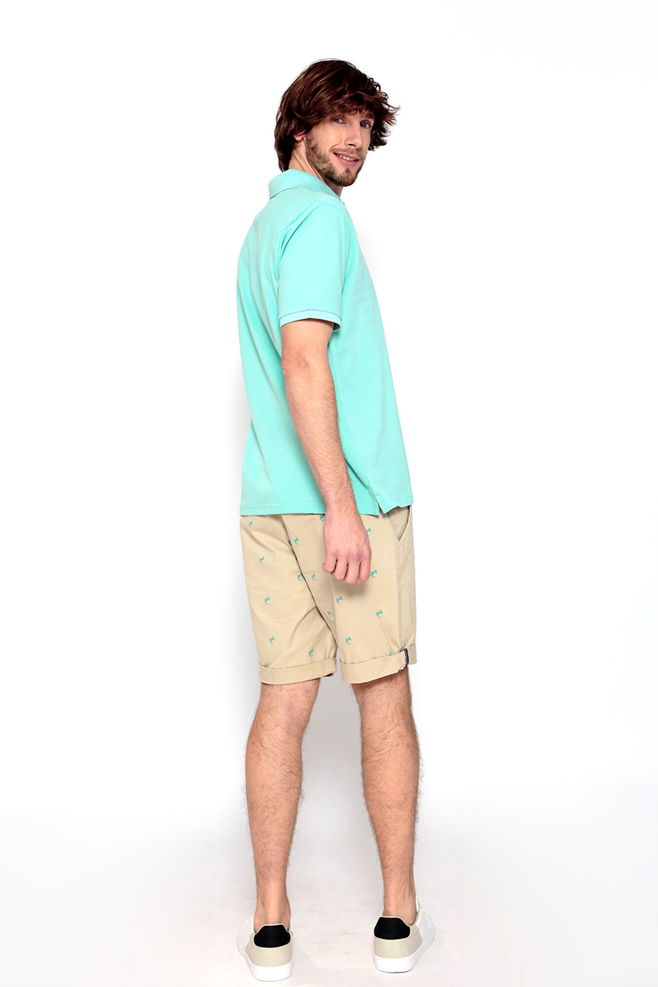 Brave Soul Polo piqu&eacute; de manga curta