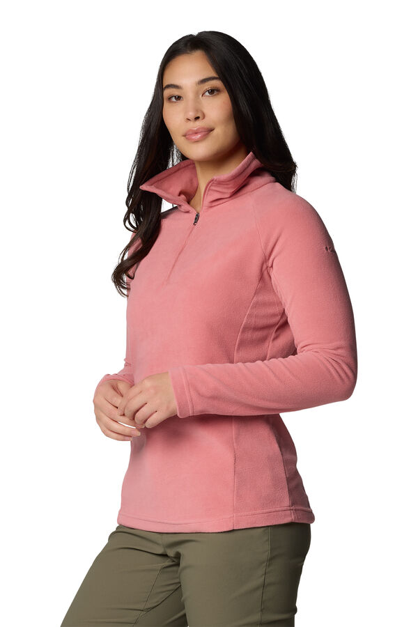 Columbia Casaco polar Columbia Glacial&trade; IV polar fecho-&eacute;clair meia rosa