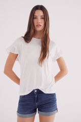 Springfield manga folho plumeti estampado