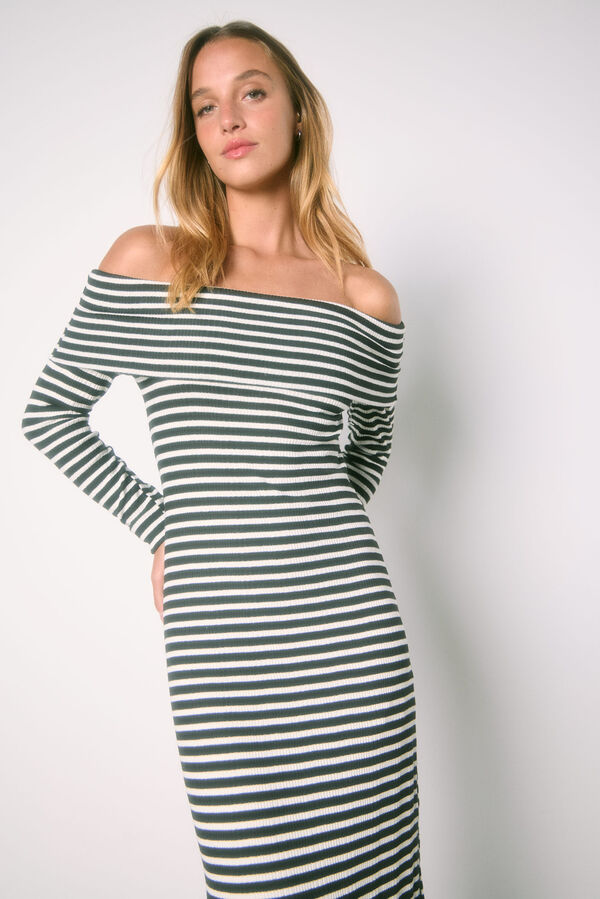 High Spirits Vestido London negro
