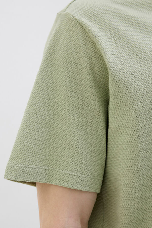 JJ REBEL Polo regular fit gris