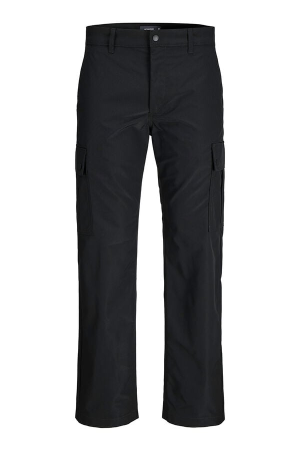 Jack & Jones Pantal&oacute;n cargo relaxed fit negro