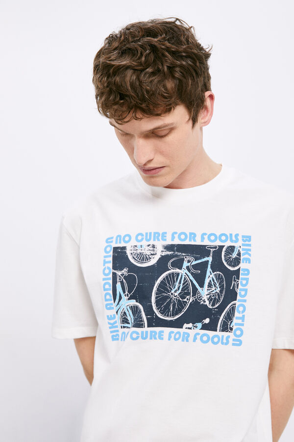 Springfield T-shirt bicicletas cru