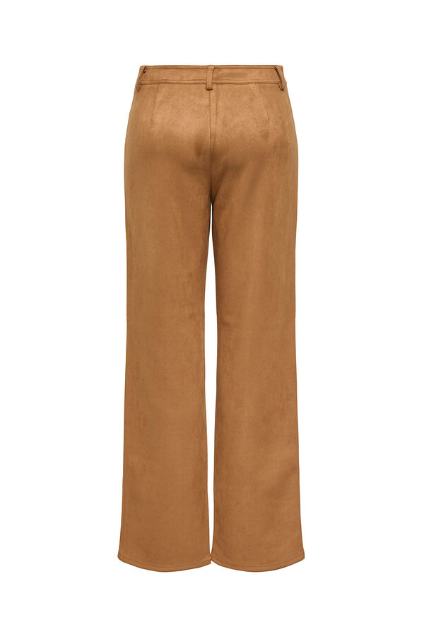 Only Cal&ccedil;a de terno de camur&ccedil;a vison