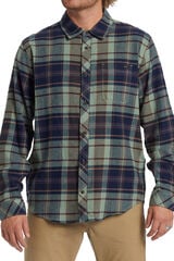 Billabong Camisa de franela para Hombre verde