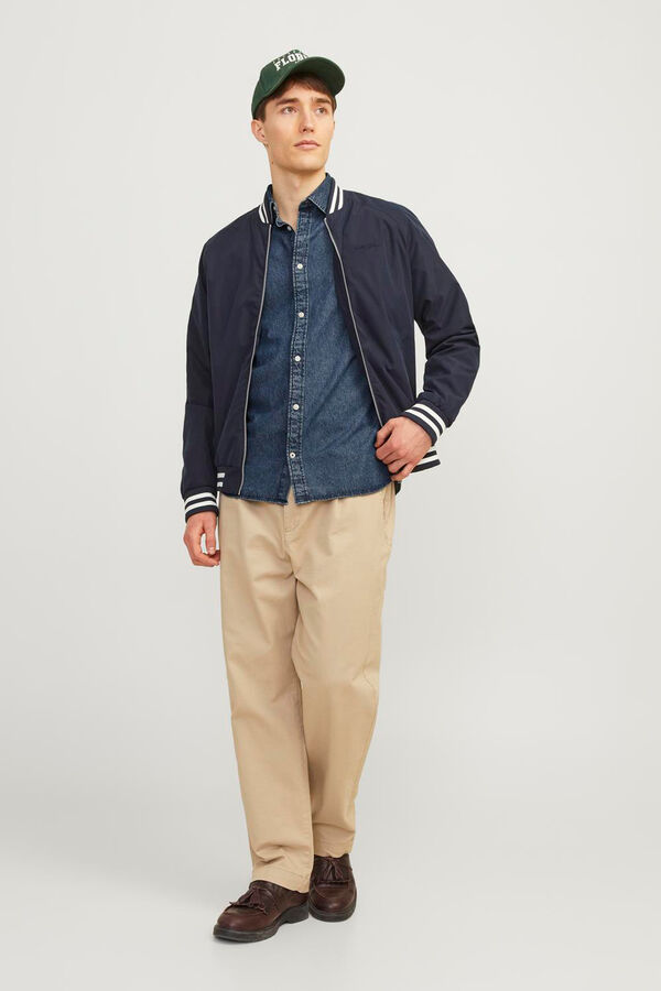 Jack & Jones Camisa vaquera slim fit azul