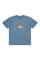 Quiksilver  Camiseta masculina de manga curta azul