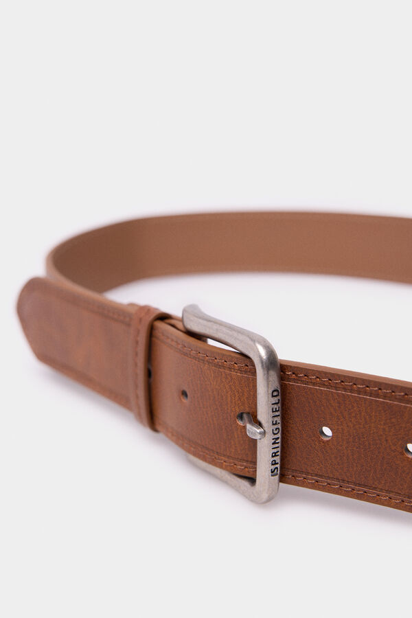 Springfield Cintur&oacute;n b&aacute;sico nude