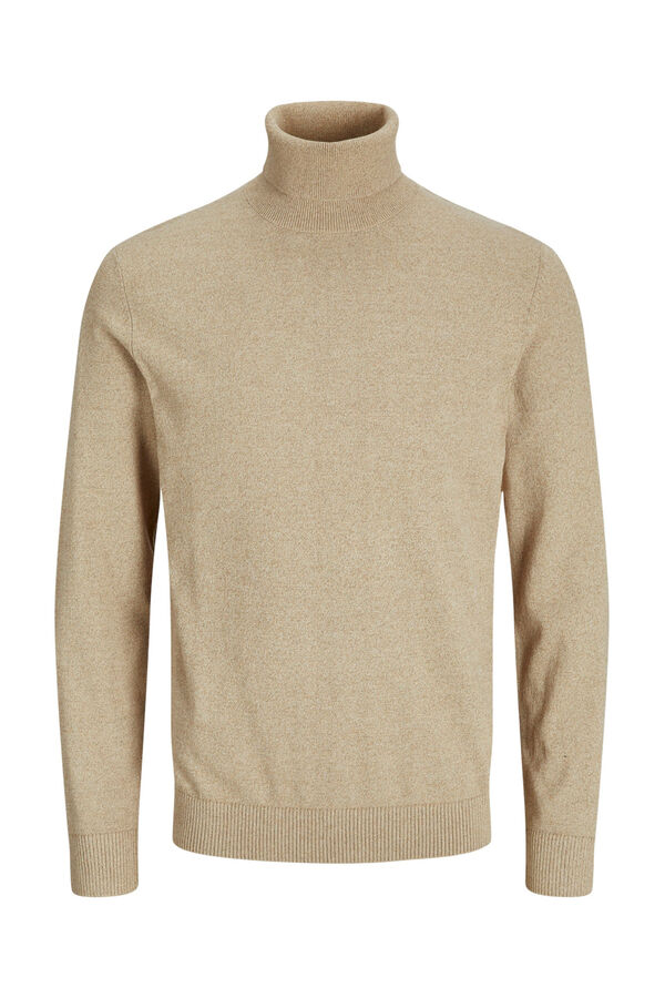 JJ REBEL Su&eacute;ter gola alta cinzento