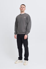 Blend Sweatshirt gola redonda cinzento