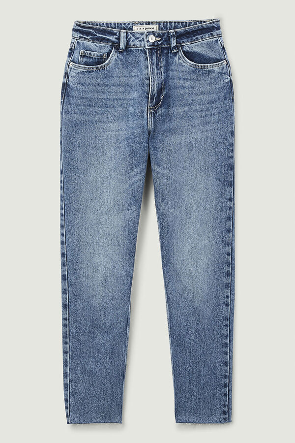 Pimkie Jeans de tiro alto mom  azul