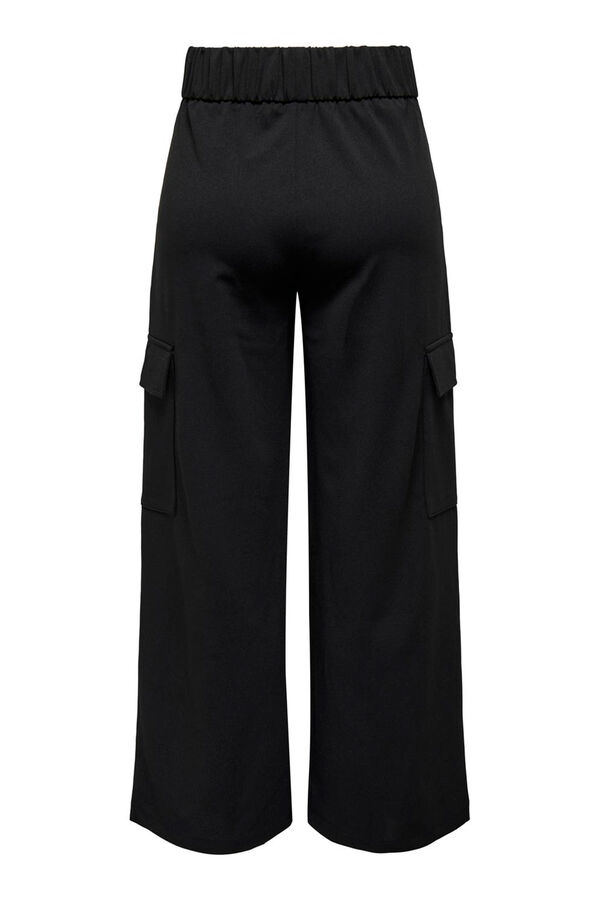 JDY Pantl&oacute;n largo negro