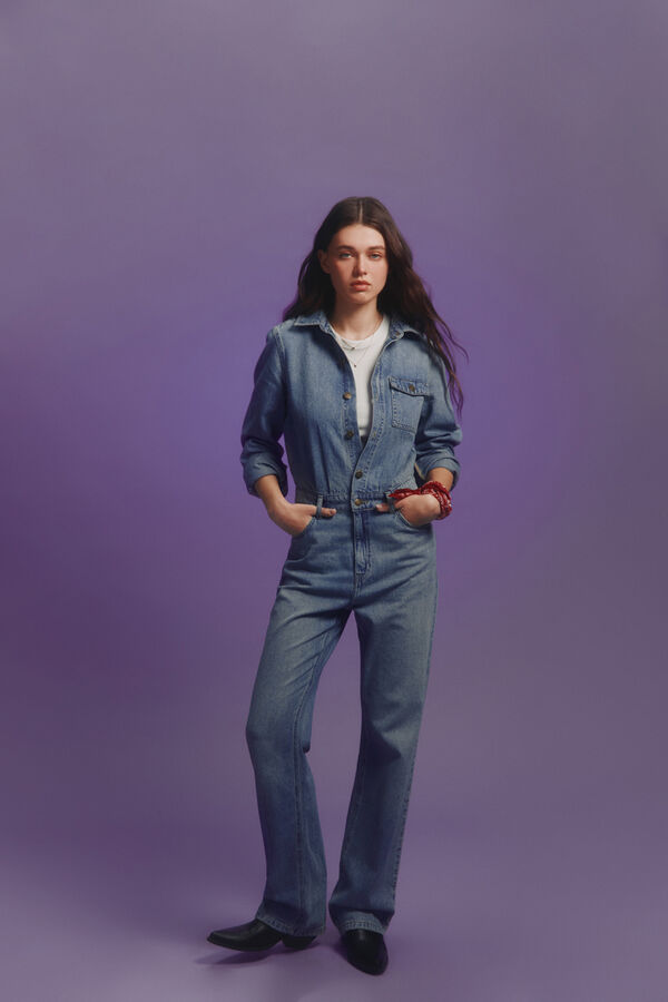 Springfield Mono vaquero largo azul