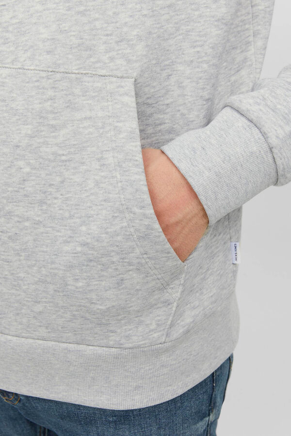 Jack & Jones Colete comprido acolchoado branco