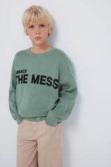 Springfield Kids Jersey "The mess" ni&ntilde;o verde