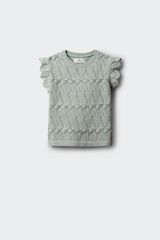 Springfield Kids Top punto volantes ni&ntilde;a verde