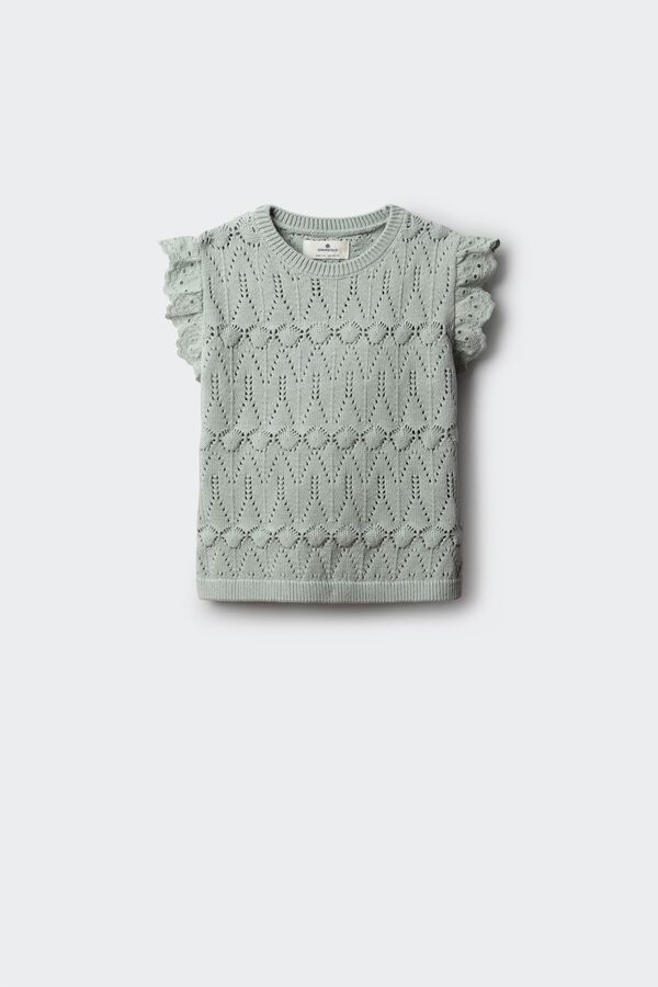Springfield Kids Top punto volantes ni&ntilde;a verde