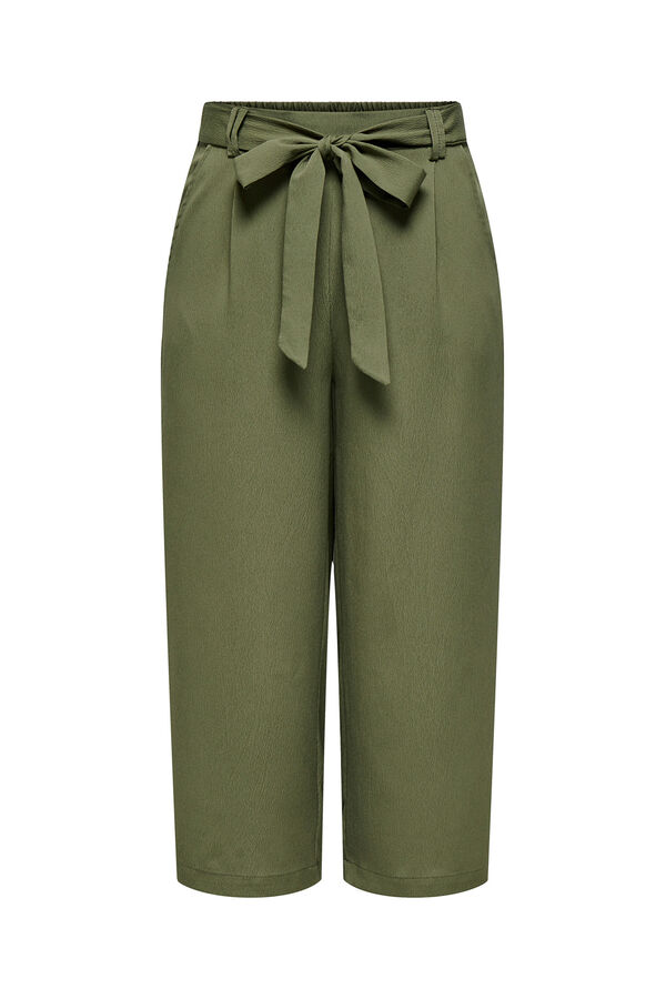 Only Calças palazzo verde