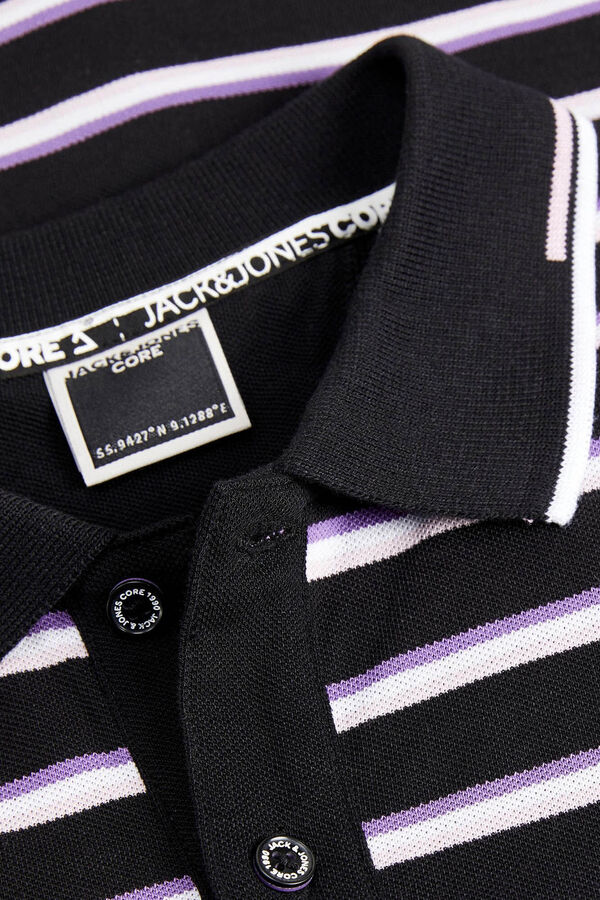 Jack & Jones Polo padr&atilde;o fit preto