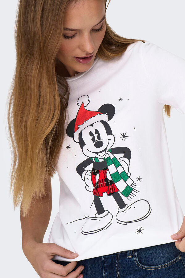 Only T-shirt Mickey Mouse Disney  branco
