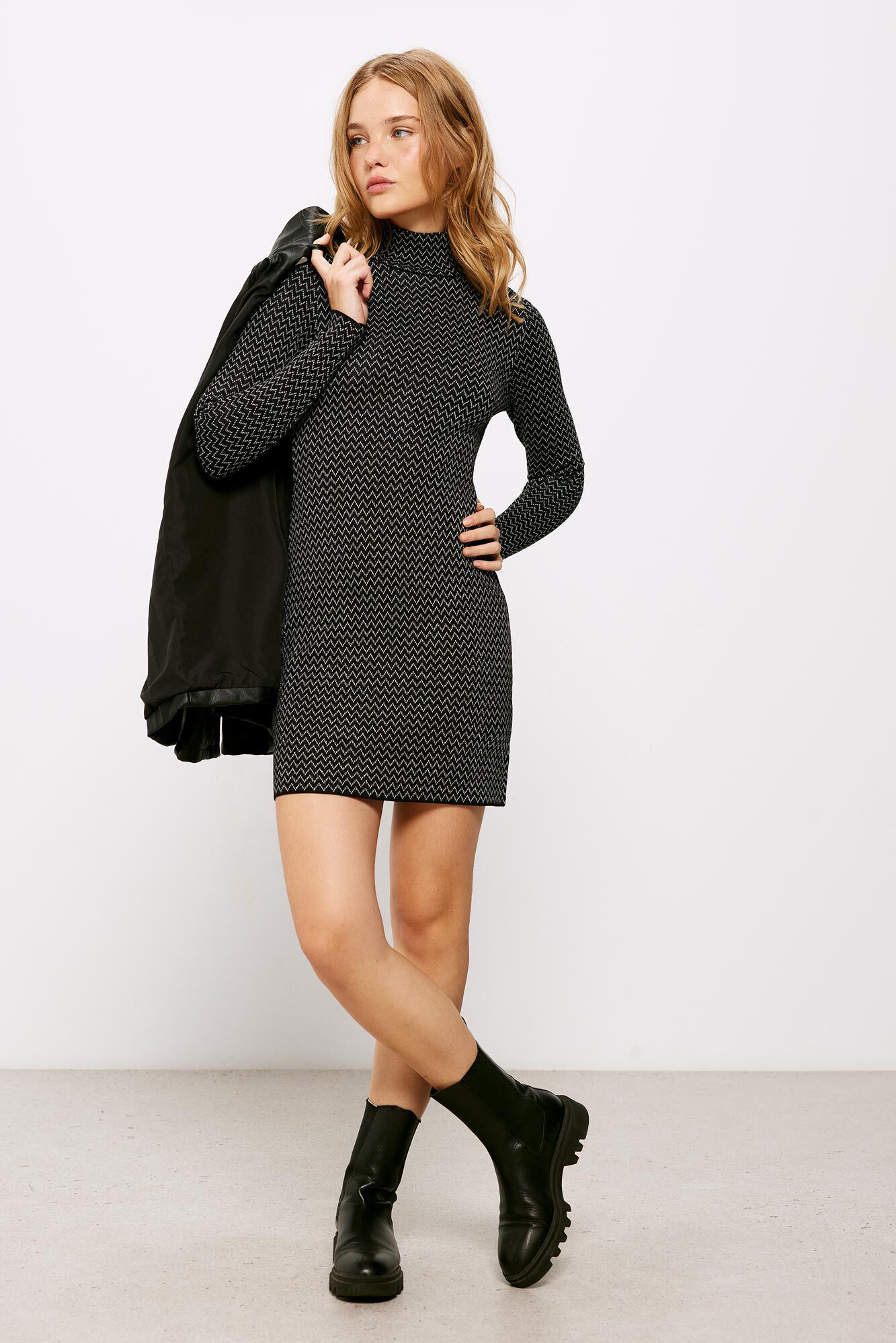 High Spirits Vestido "Zigzag" 