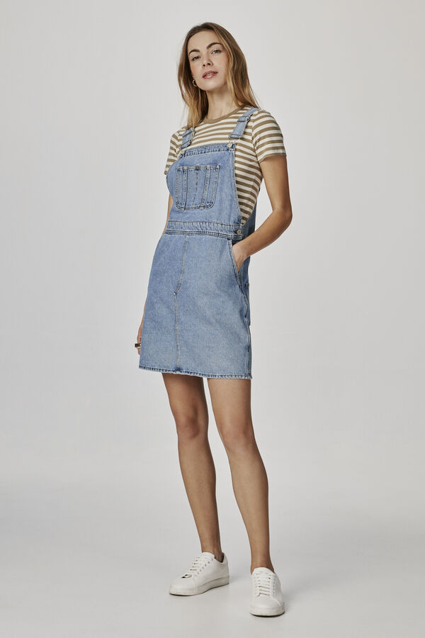 Jack & Jones Mono denim con falda azul