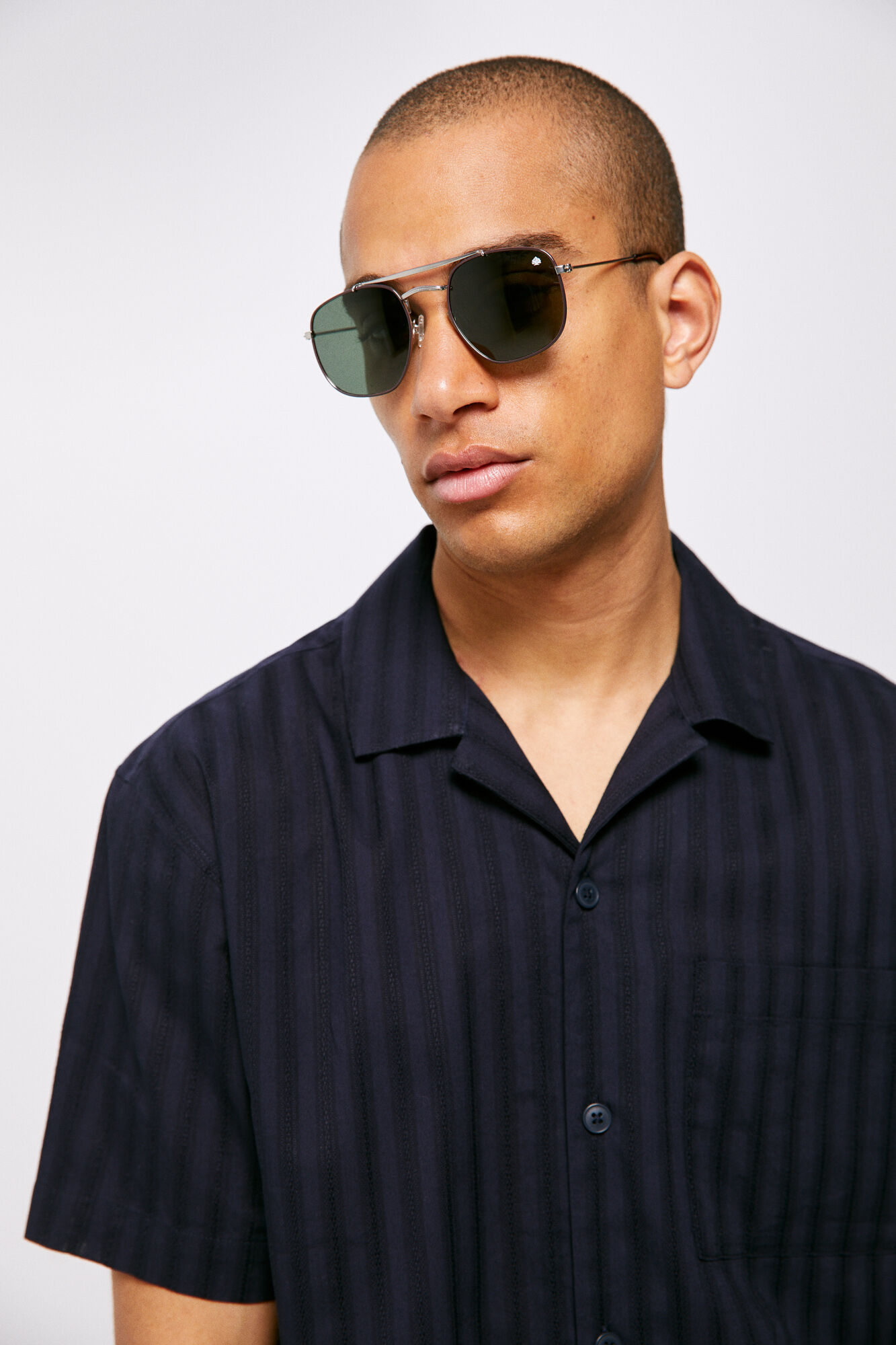 Springfield Camisa risca tecida