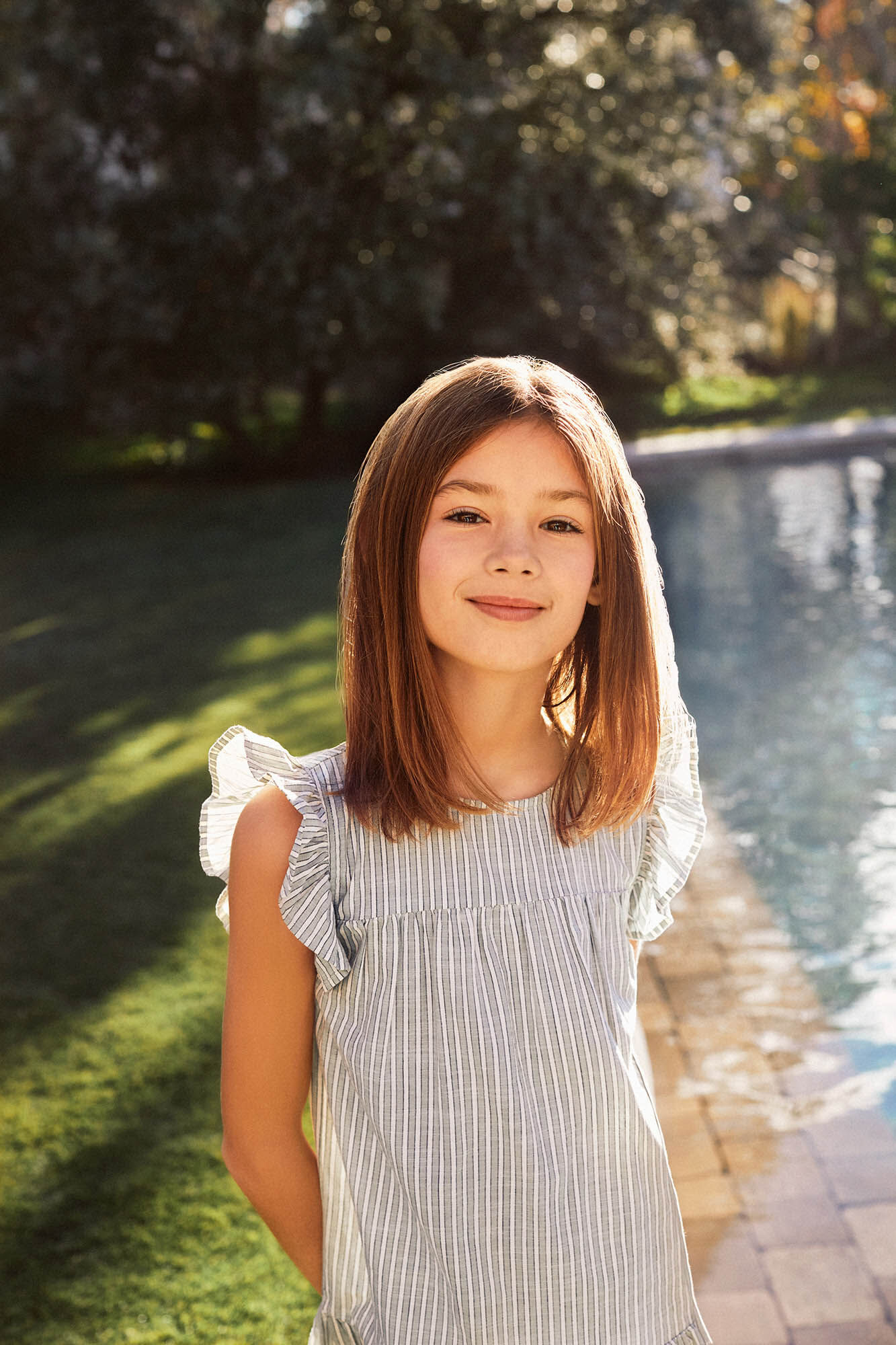 Springfield Kids Vestido riscas menina