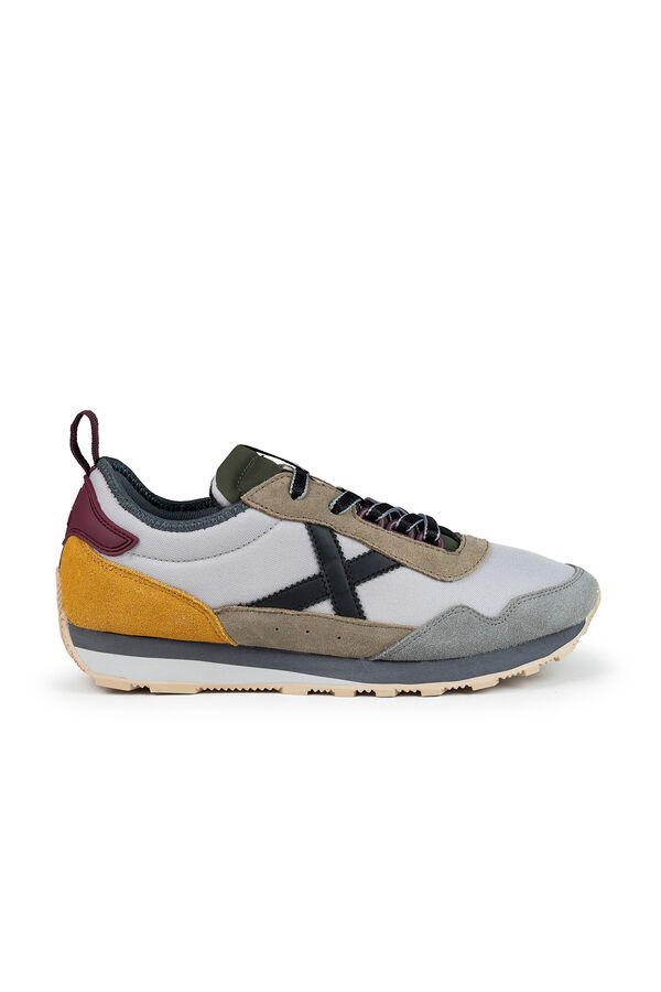 Munich T&eacute;nis casual para homem  cinzento