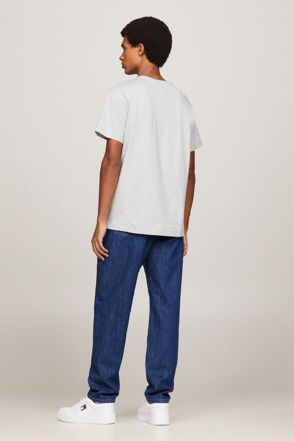 Tommy Jeans T-shirt de homem Tommy Jeans cinzento