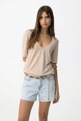 Tiffosi shorts jeans azul