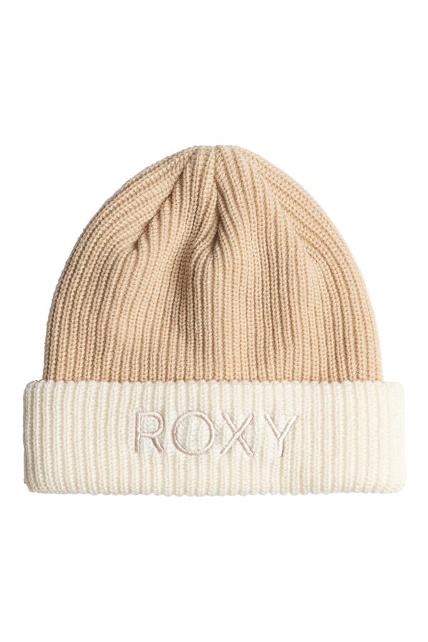Roxy Gorro con Dobladillo para Mujer gris