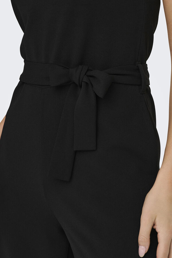 JDY Mono largo fluido negro