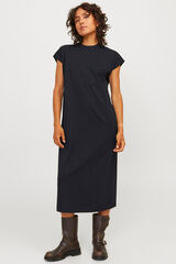 Jack & Jones Vestido camiseta largo negro