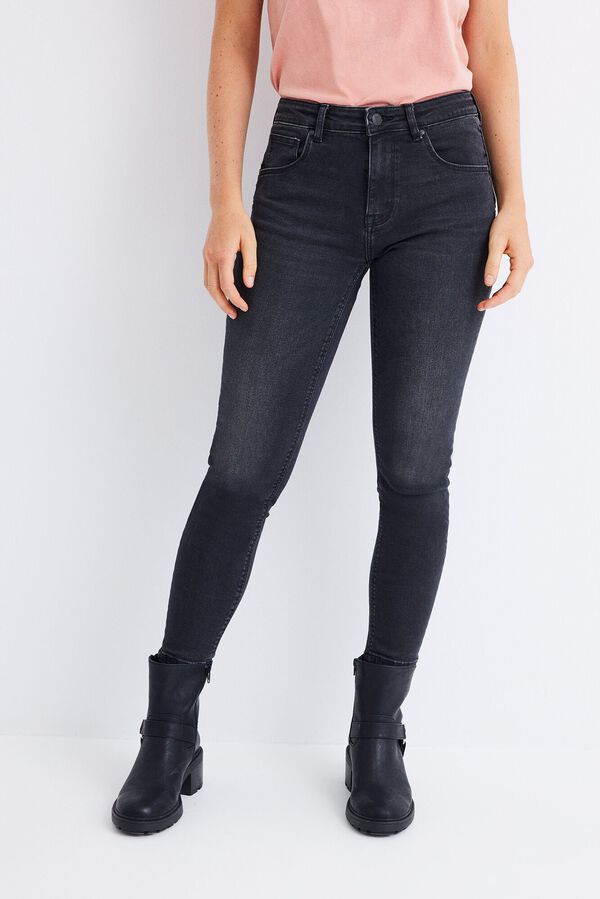 Springfield Jeans push-up preto