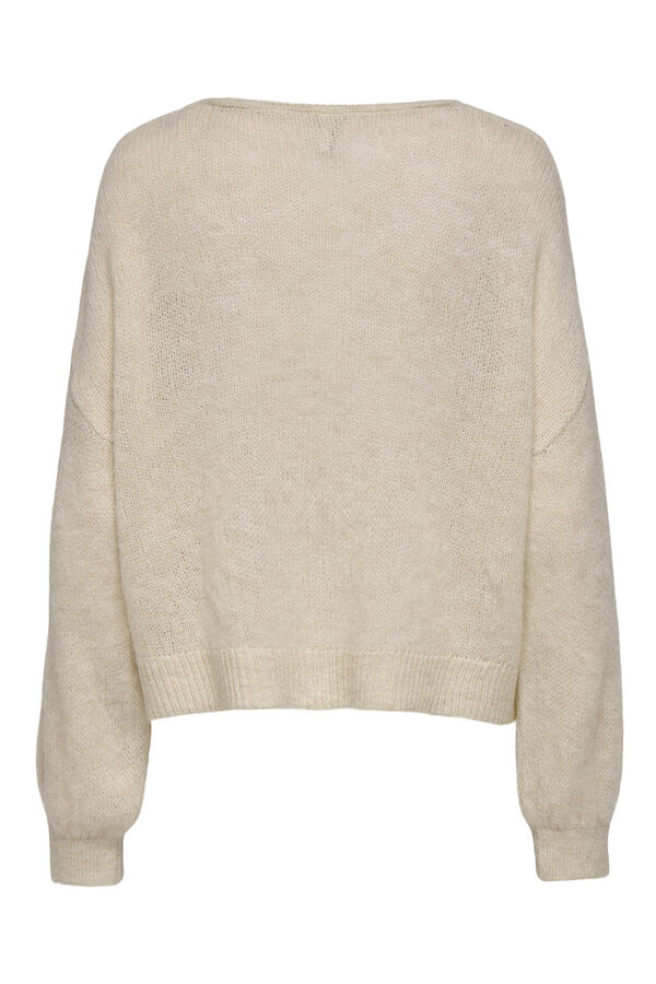 Only Cardigan com la&ccedil;os branco