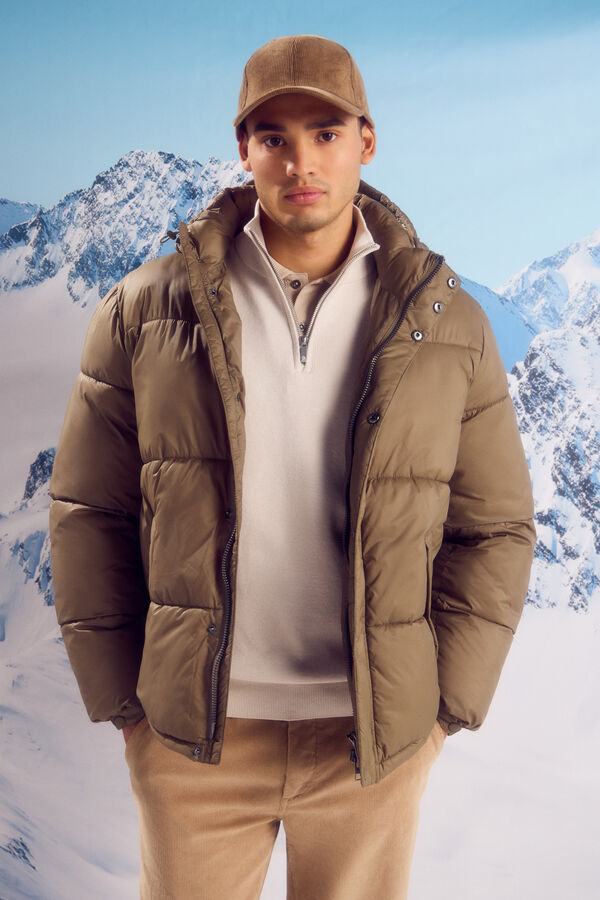 Springfield Chaqueta acolchada térmica nude