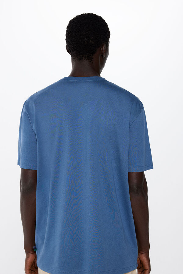 Springfield Camiseta &eacute;tnica azul